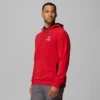 Men Collegiate Flanker™ Fleece Hoodie – Wisconsin