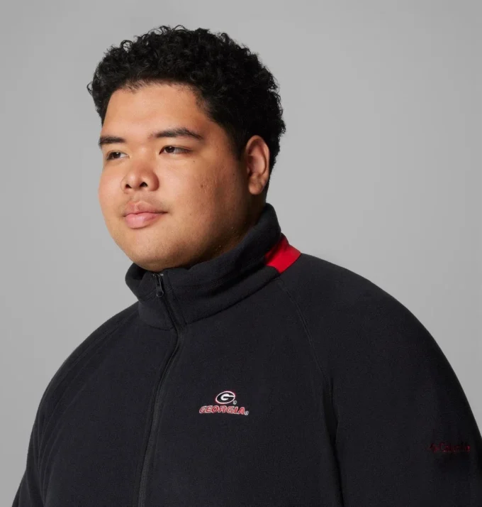 Men Collegiate Flanker™ IV Fleece Jacket – Big – Georgia