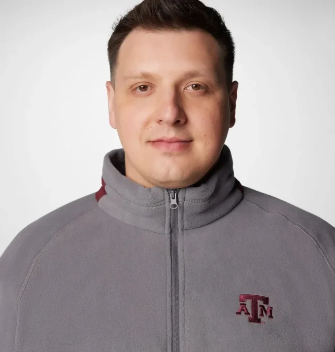 Men Collegiate Flanker™ IV Fleece Jacket – Big – Texas A&M