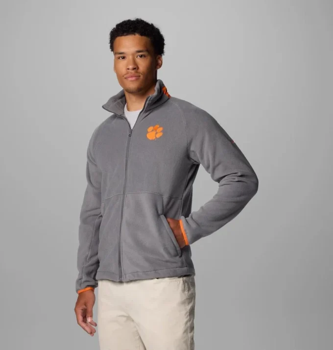 Men Collegiate Flanker™ IV Fleece Jacket – Clemson