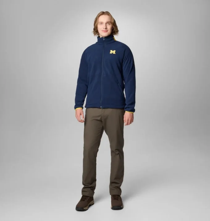 Men Collegiate Flanker™ IV Fleece Jacket – Michigan