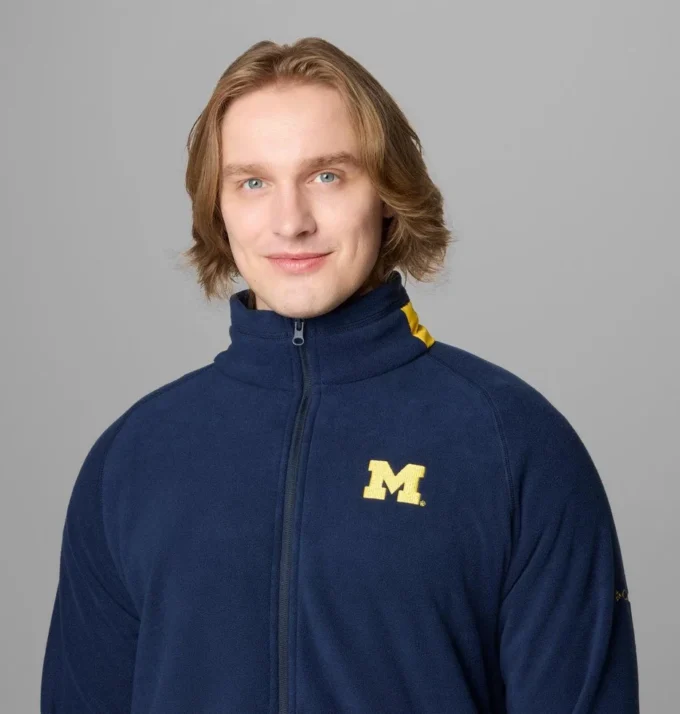 Men Collegiate Flanker™ IV Fleece Jacket – Michigan