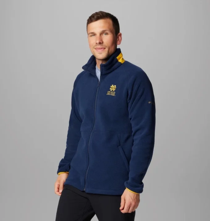 Men Collegiate Flanker™ IV Fleece Jacket – Notre Dame