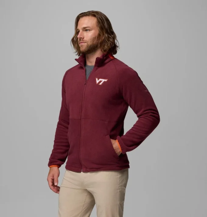 Men Collegiate Flanker™ IV Fleece Jacket – Tall – Virginia Tech