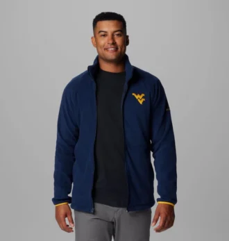 Men Collegiate Flanker™ IV Fleece Jacket – West Virginia