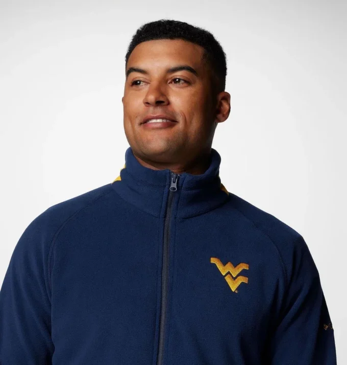 Men Collegiate Flanker™ IV Fleece Jacket – West Virginia – Tall