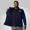 Men Collegiate Flanker™ IV Fleece Jacket – West Virginia – Tall
