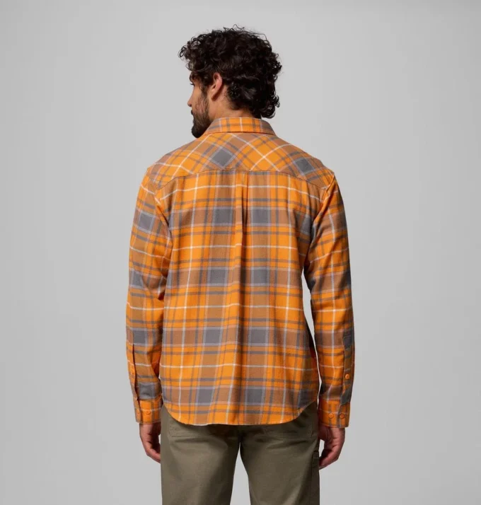 Men Collegiate Flare Gun™ Flannel Long Sleeve Shirt – Tennessee