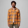 Men Collegiate Flare Gun™ Flannel Long Sleeve Shirt – Tennessee