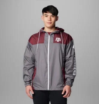 Men Collegiate Flash Challenger™ II Windbreaker – Texas A&M