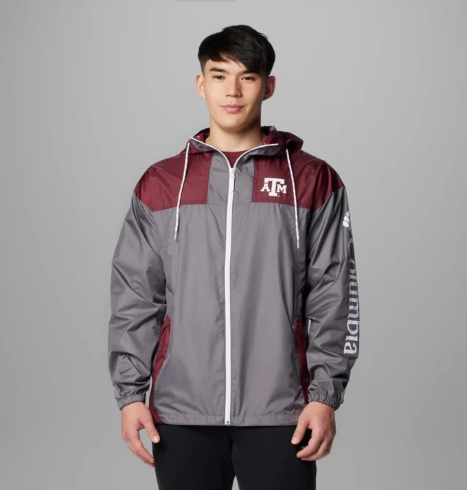 Men Collegiate Flash Challenger™ II Windbreaker – Texas A&M Men Collegiate Flash Challenger™ II Windbreaker – Texas A&M