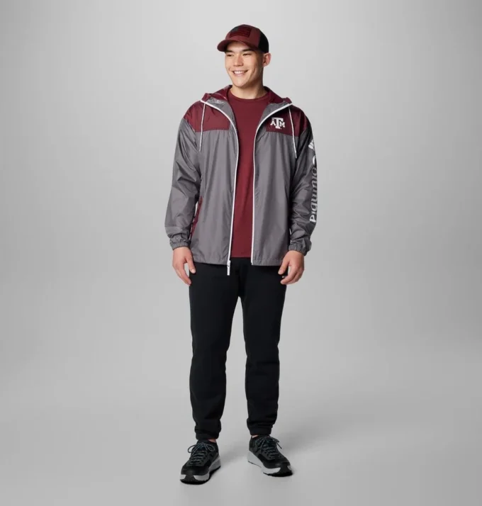 Men Collegiate Flash Challenger™ II Windbreaker – Texas A&M Men Collegiate Flash Challenger™ II Windbreaker – Texas A&M