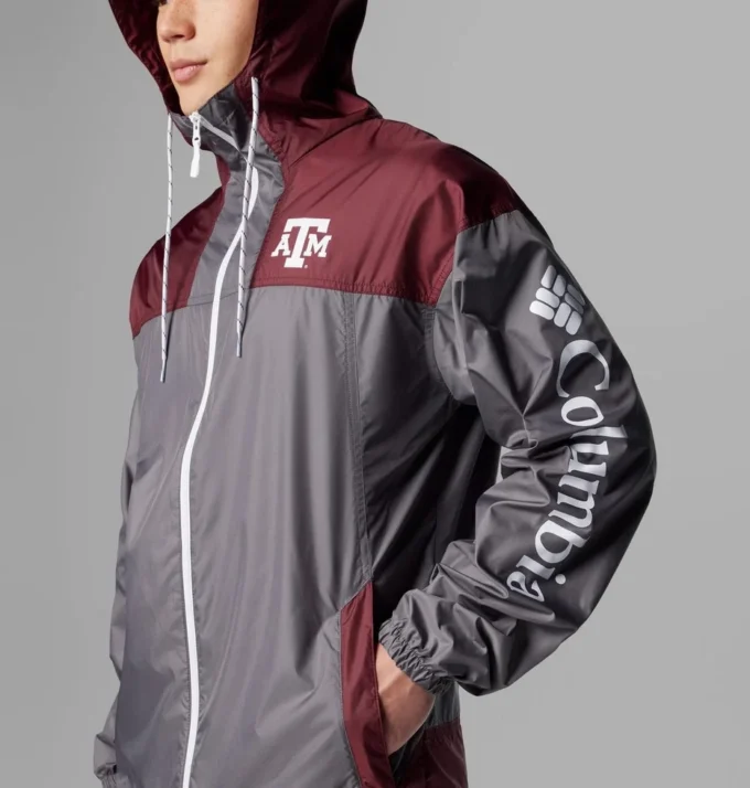 Men Collegiate Flash Challenger™ II Windbreaker – Texas A&M Men Collegiate Flash Challenger™ II Windbreaker – Texas A&M