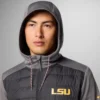 Men Collegiate Out-Shield™ Hybrid Hoodie – LSU Men Collegiate Out-Shield™ Hybrid Hoodie – LSU