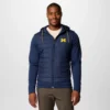 Men Collegiate Out-Shield™ Hybrid Hoodie – Michigan