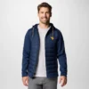 Men Collegiate Out-Shield™ Hybrid Hoodie – West Virginia Men Collegiate Out-Shield™ Hybrid Hoodie – West Virginia