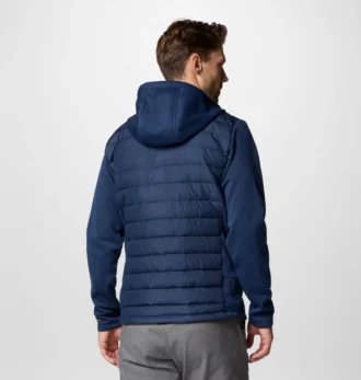 Men Collegiate Out-Shield™ Hybrid Hoodie – West Virginia