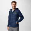 Men Collegiate Out-Shield™ Hybrid Hoodie – West Virginia Men Collegiate Out-Shield™ Hybrid Hoodie – West Virginia