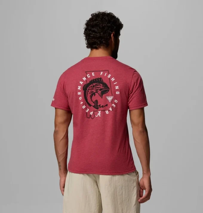 Men Collegiate PFG™ Short Sleeve Shirt – Alabama