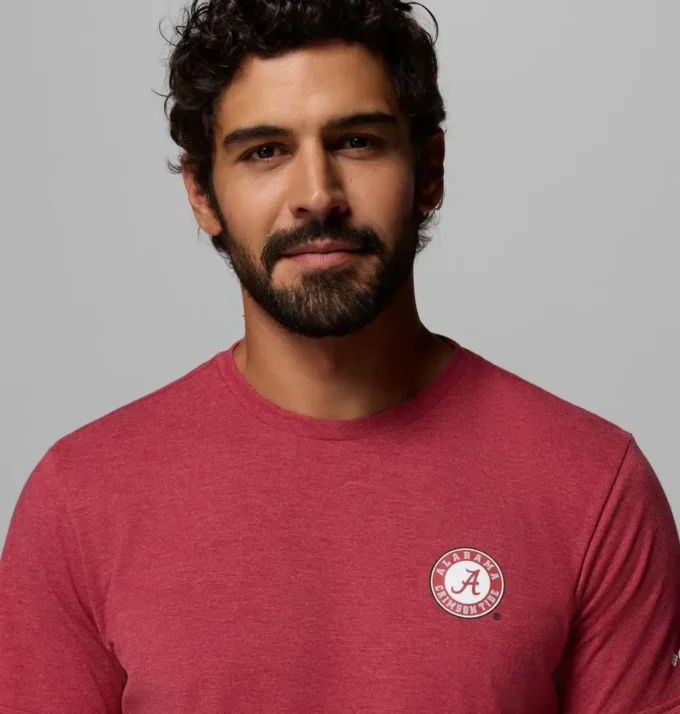 Men Collegiate PFG™ Short Sleeve Shirt – Alabama