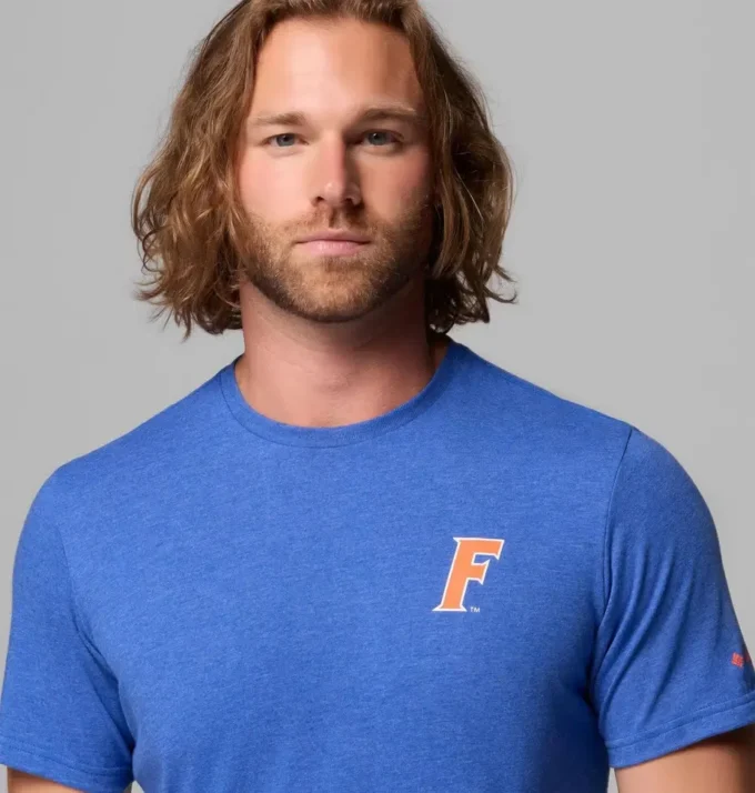 Men Collegiate PFG™ Short Sleeve Shirt – Florida