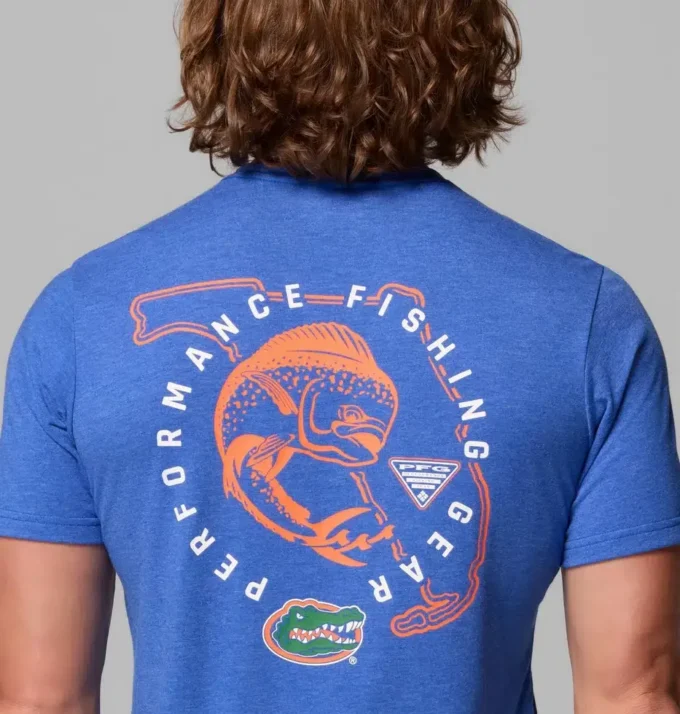 Men Collegiate PFG™ Short Sleeve Shirt – Florida