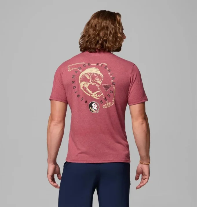 Men Collegiate PFG™ Short Sleeve Shirt – Florida State