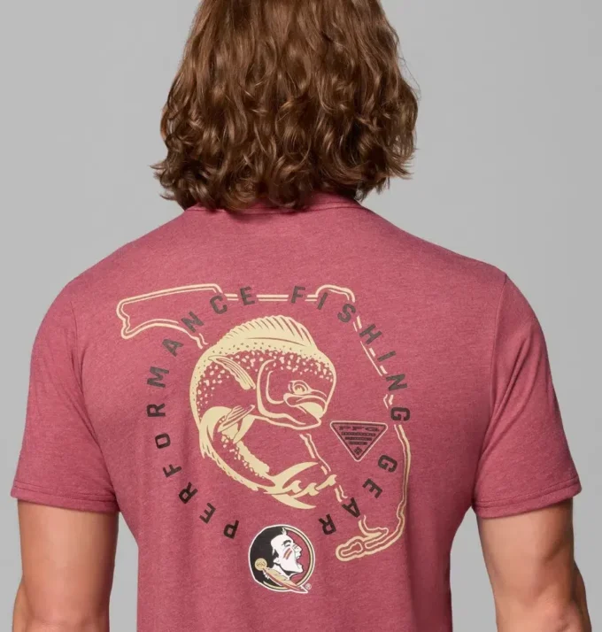 Men Collegiate PFG™ Short Sleeve Shirt – Florida State