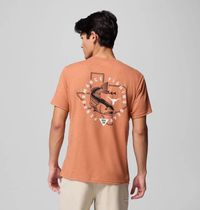 Men Collegiate PFG™ Short Sleeve Shirt – Texas