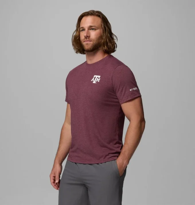 Men Collegiate PFG™ Short Sleeve Shirt – Texas A&M