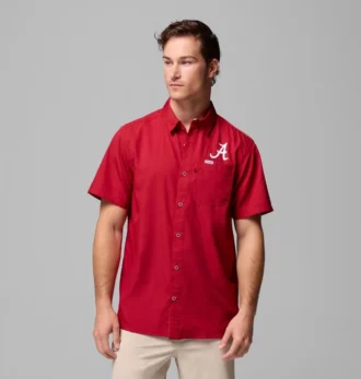 Men Collegiate PFG Slack Tide™ Camp Shirt – Alabama