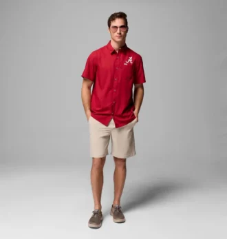 Men Collegiate PFG Slack Tide™ Camp Shirt – Alabama