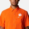 Men Collegiate PFG Slack Tide™ Camp Shirt – Clemson Men Collegiate PFG Slack Tide™ Camp Shirt – Clemson