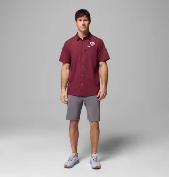 Men Collegiate PFG Slack Tide™ Camp Shirt – Texas A&M