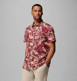 Men Collegiate PFG Super Slack Tide™ Shirt – Florida State