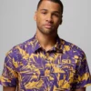 Men Collegiate PFG Super Slack Tide Shirt – LSU Men Collegiate PFG Super Slack Tide Shirt – LSU