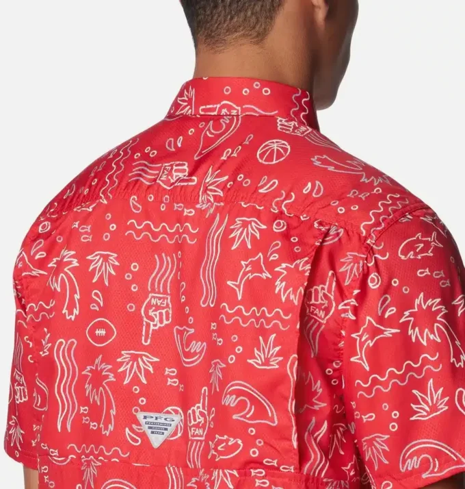 Men Collegiate PFG Super Slack Tide™ Shirt – Ohio State Men Collegiate PFG Super Slack Tide™ Shirt – Ohio State