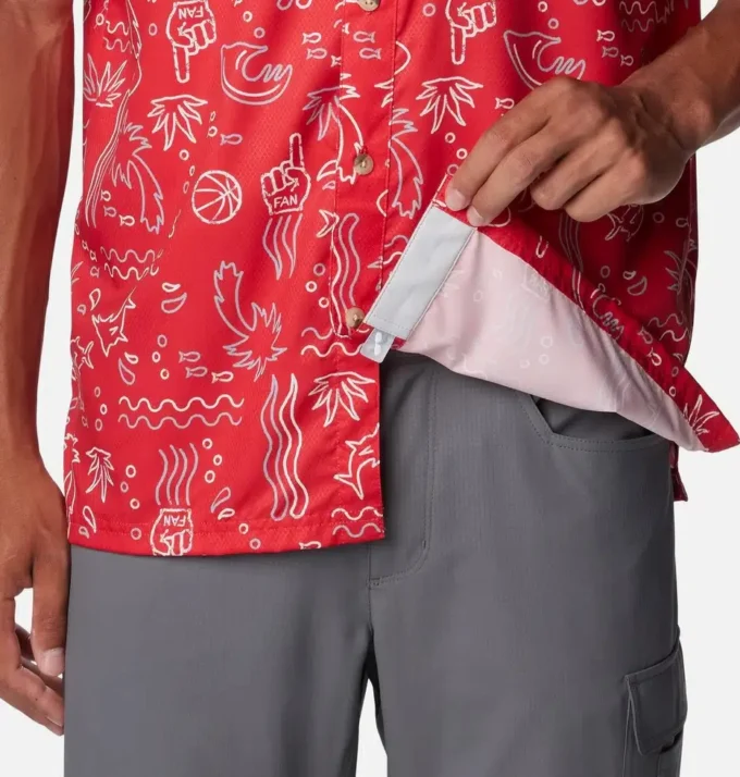 Men Collegiate PFG Super Slack Tide™ Shirt – Ohio State Men Collegiate PFG Super Slack Tide™ Shirt – Ohio State