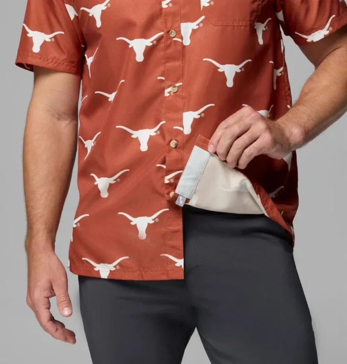 Men Collegiate PFG Super Slack Tide™ Shirt – Texas Men Collegiate PFG Super Slack Tide™ Shirt – Texas