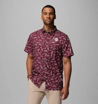 Men Collegiate PFG Super Slack Tide™ Shirt – Texas A&M