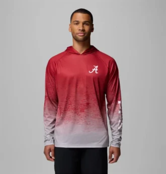Men Collegiate PFG Super Terminal Tackle™ Hoodie – Alabama