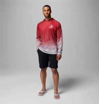 Men Collegiate PFG Super Terminal Tackle™ Hoodie – Alabama