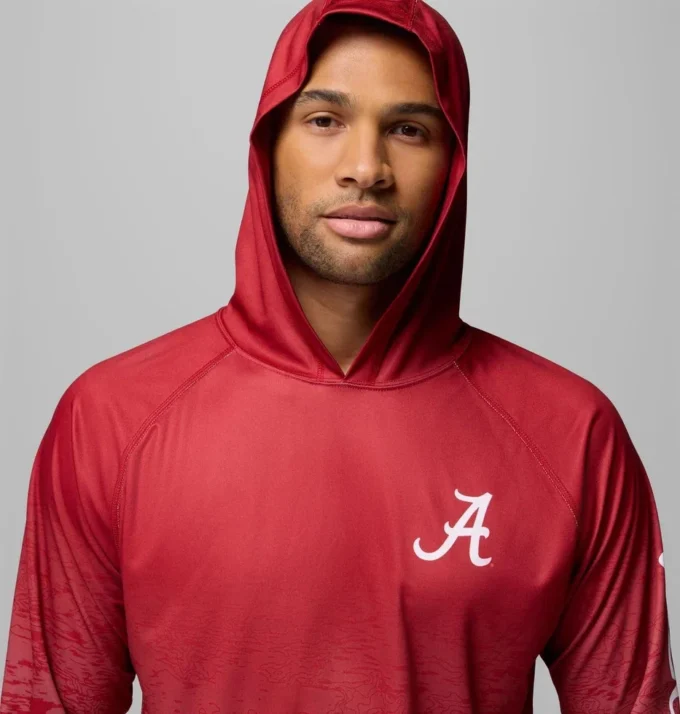 Men Collegiate PFG Super Terminal Tackle™ Hoodie – Alabama