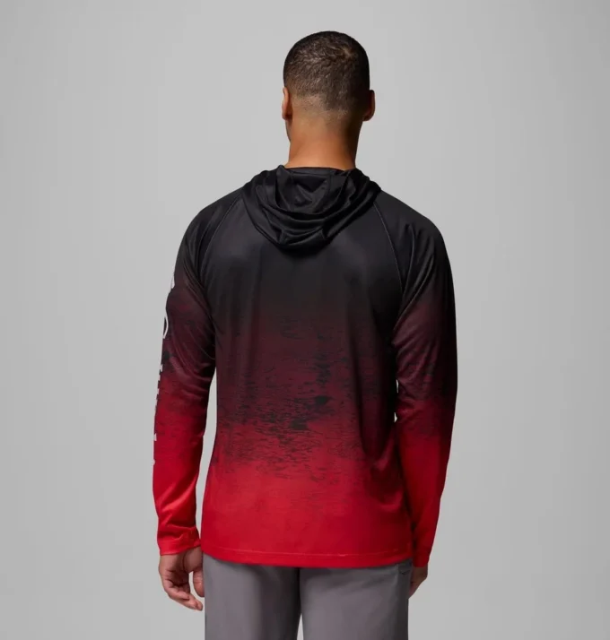 Men Collegiate PFG Super Terminal Tackle™ Hoodie – Georgia