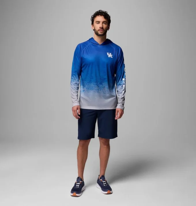 Men Collegiate PFG Super Terminal Tackle™ Hoodie – Kentucky Men Collegiate PFG Super Terminal Tackle™ Hoodie – Kentucky