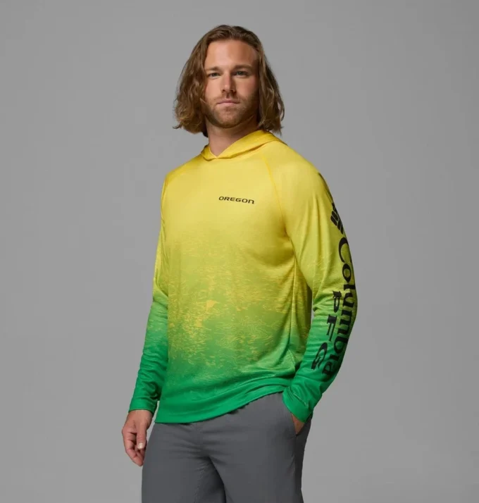 Men Collegiate PFG Super Terminal Tackle™ Hoodie – Oregon