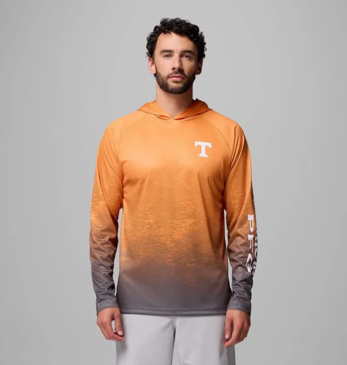Men Collegiate PFG Super Terminal Tackle™ Hoodie – Tennessee