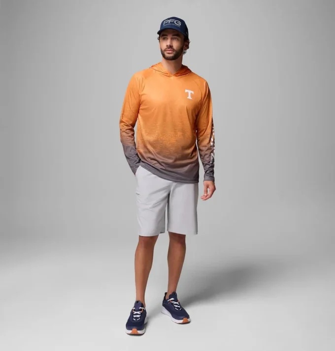 Men Collegiate PFG Super Terminal Tackle™ Hoodie – Tennessee