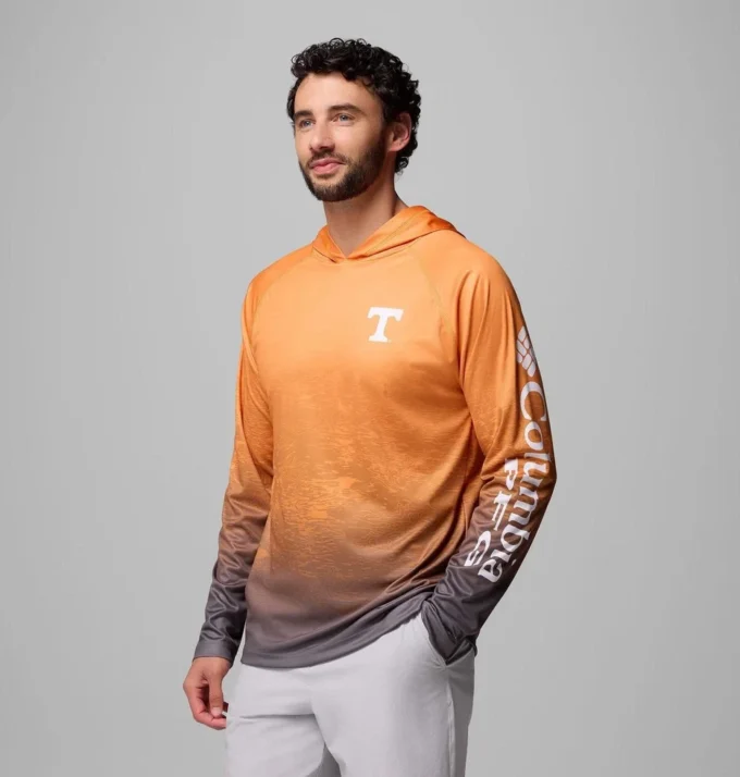 Men Collegiate PFG Super Terminal Tackle™ Hoodie – Tennessee