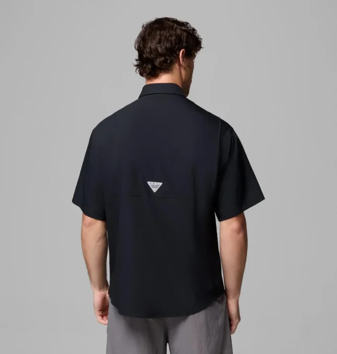Men Collegiate PFG Tamiami™ Short Sleeve Shirt – Arkansas